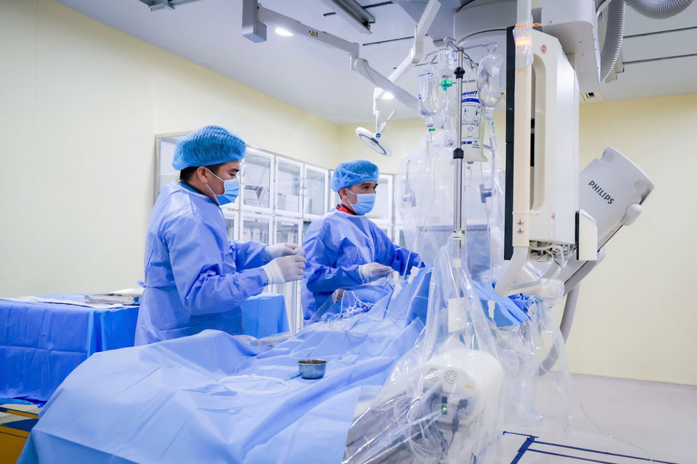 Ê-kíp can thiệp tim mạch - Bệnh viện Đa khoa Thanh Vũ Medic Bạc Liêu