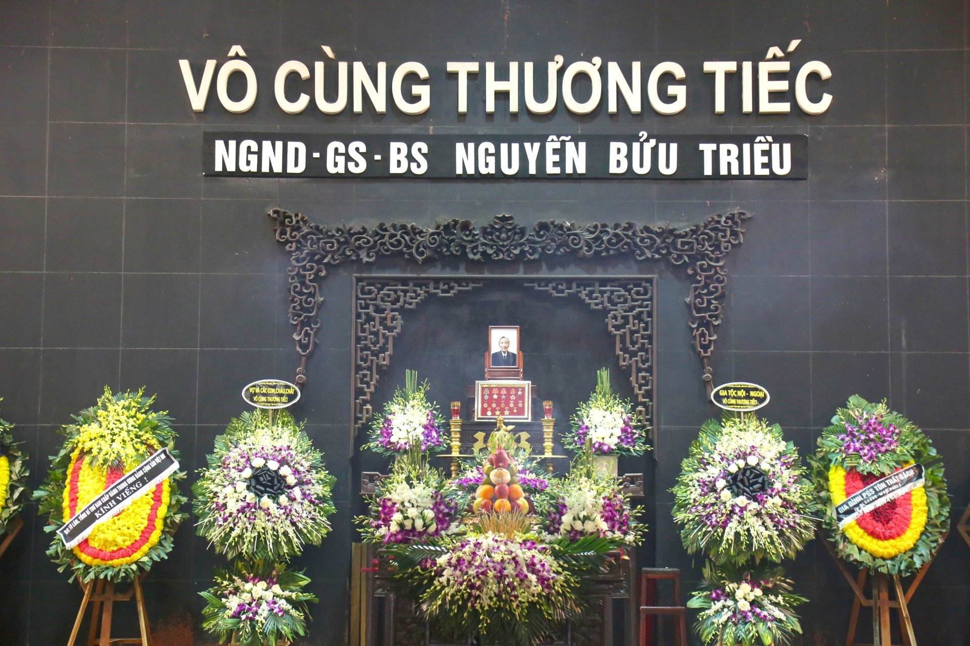 Lễ tiễn biệt Giáo sư Nguyễn Bửu Triều - Ảnh 1.