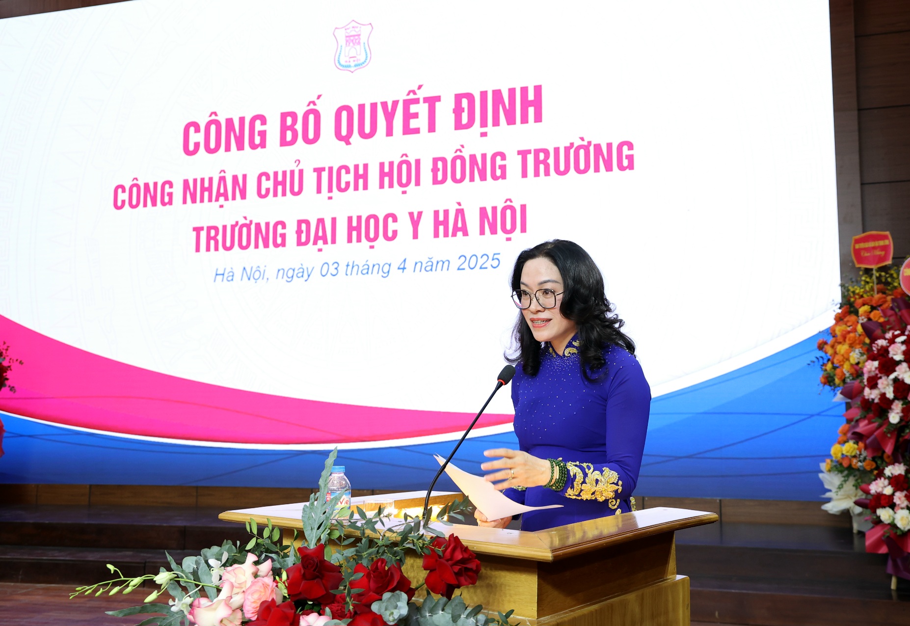 Trường Đại học Y Hà Nội có nữ Chủ tịch Hội đồng- Ảnh 2.
