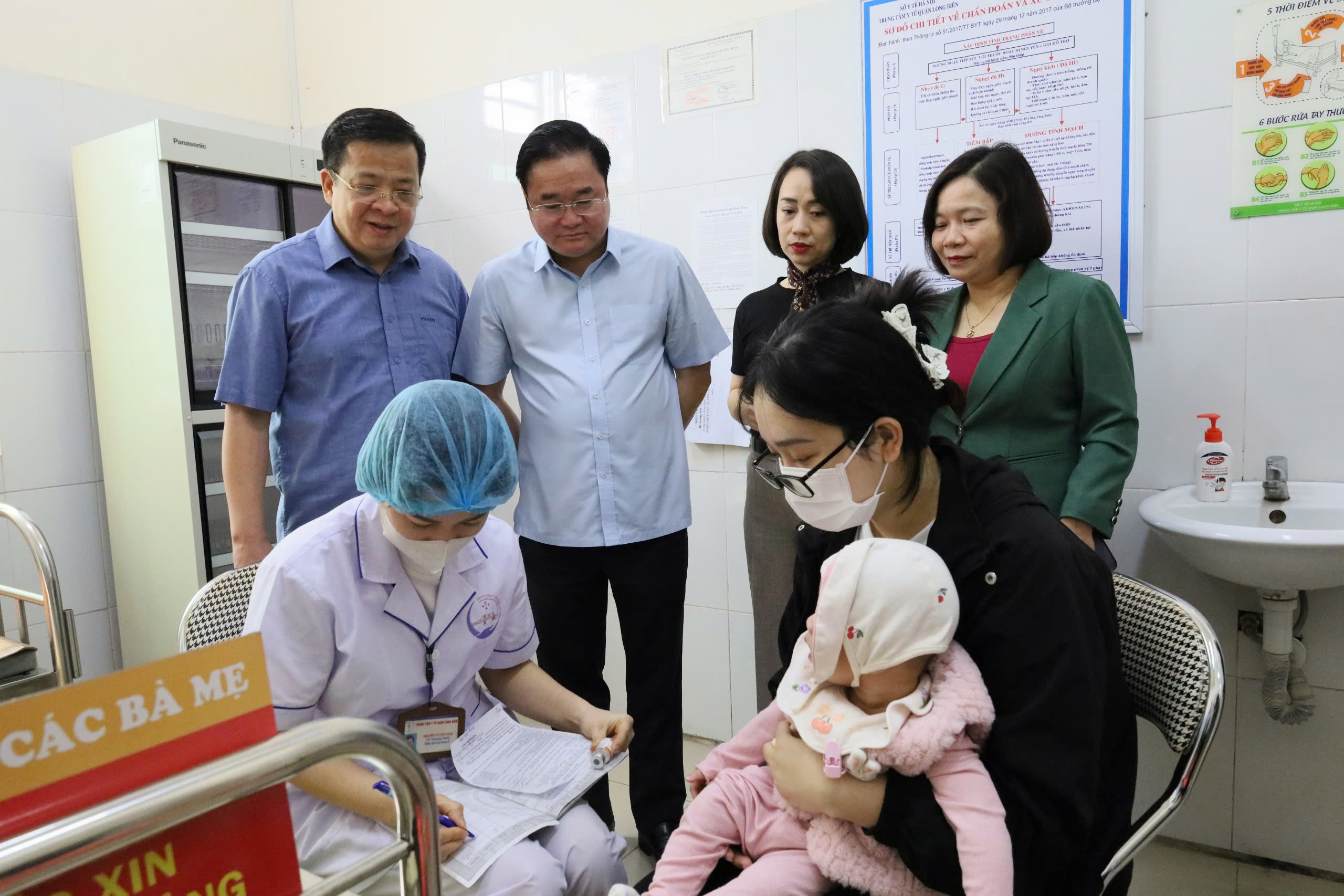 Chiến dịch tiêm vắc-xin sởi tại Hà Nội