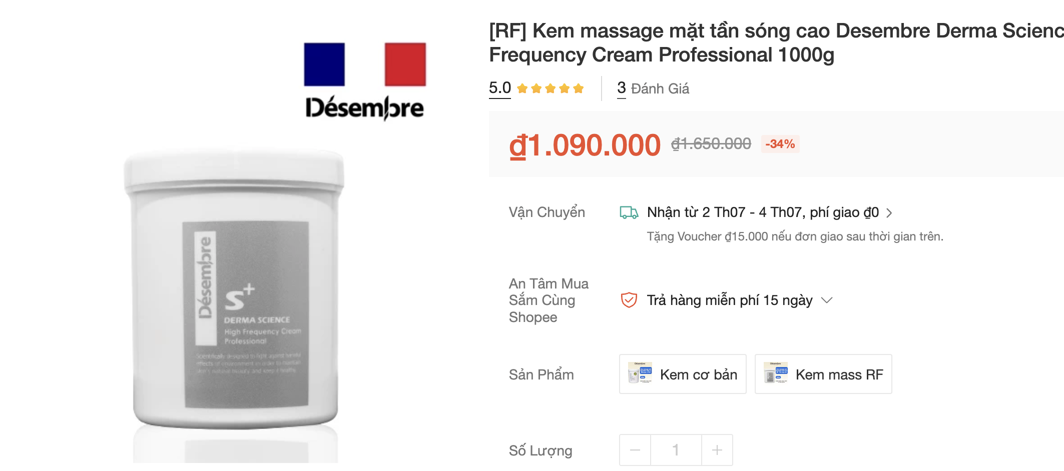 Ngừng lưu hành sản phẩm kem massage nhập khẩu từ Hàn Quốc- Ảnh 2.