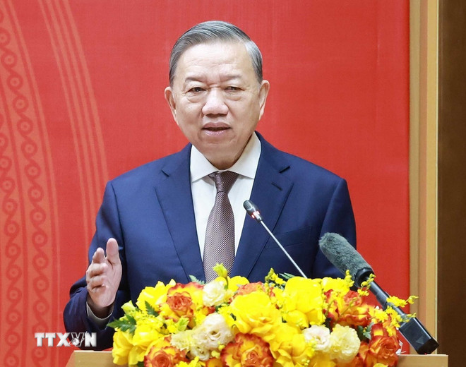 Tổng Bí thư Tô Lâm: Cần thay đổi tư duy trong lĩnh vực y tế - Ảnh 1.